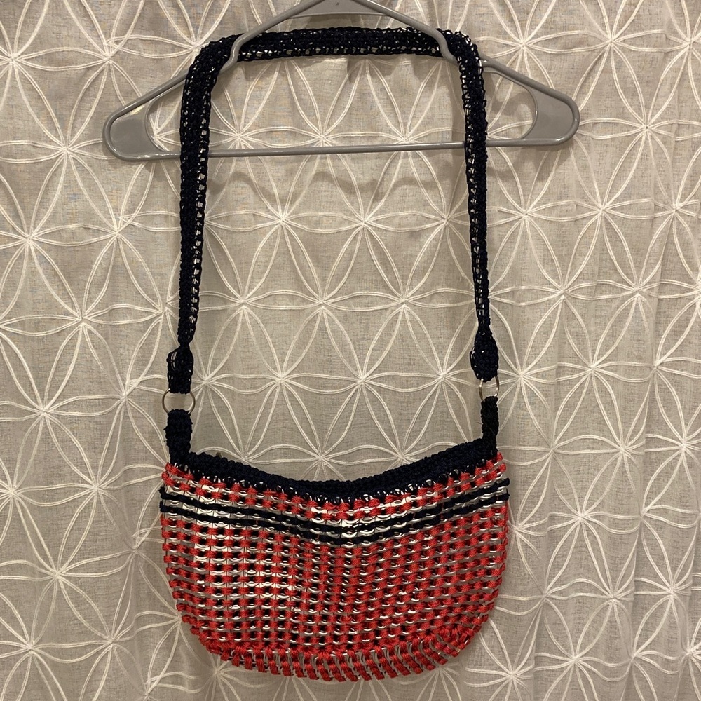 Hand Made Bottle Cap Purse - Picture 2 of 10
